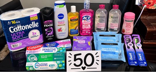 🛁 $50 Huge Household & Personal Care Bundle! ✨