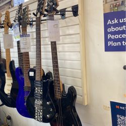 Electric Guitar Silver