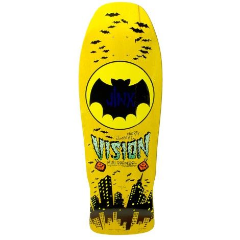Vision Jinx Mini Skateboard Deck 9.5'' x 29.5'' Marty