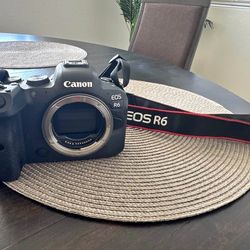 Canon eos r6 camera