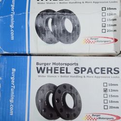 12mm & 18mm Hub Centric Wheel Spacers (BMS)