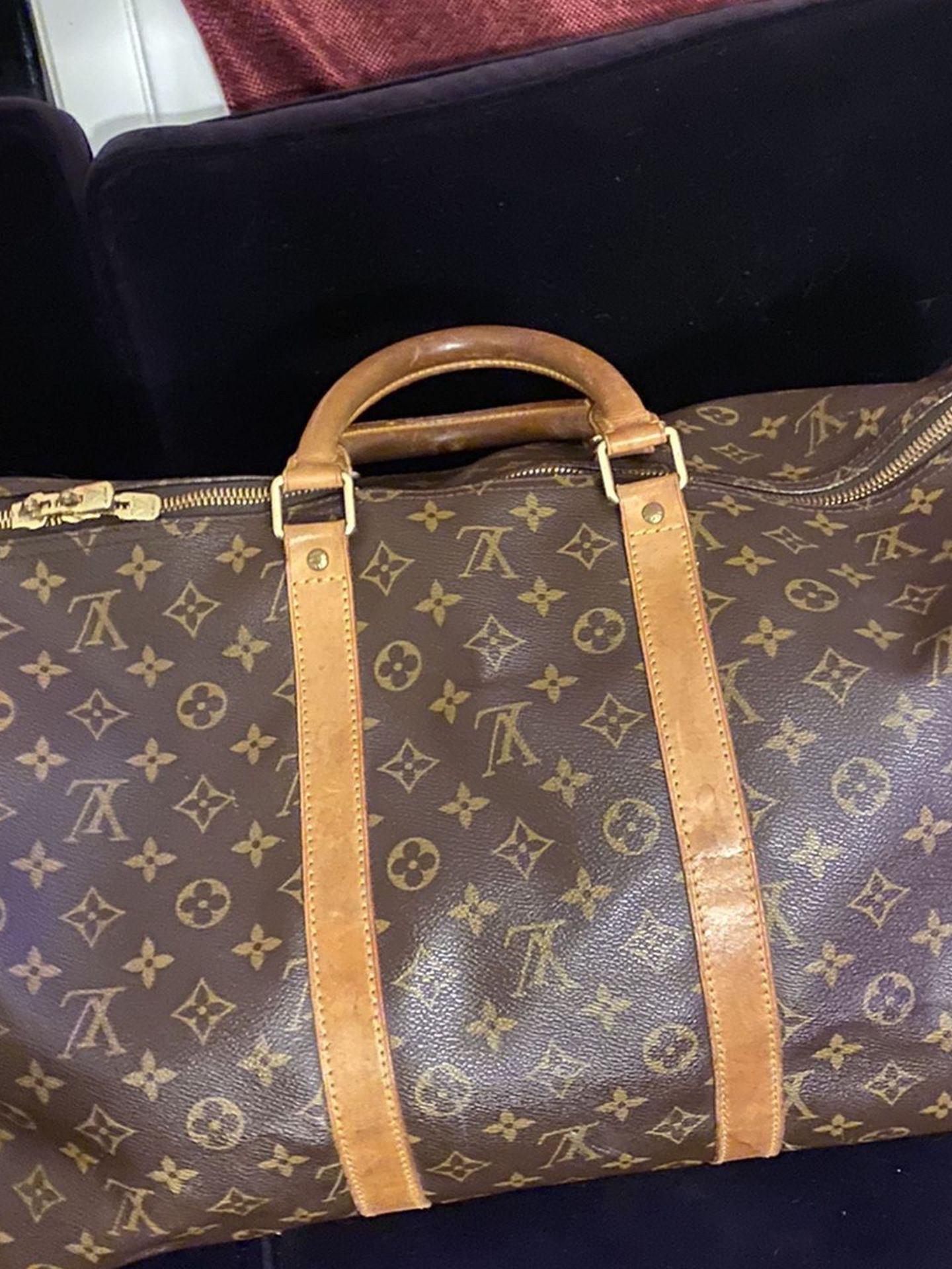 Louis Vuitton Vintage Keepall 45 Bandouliere Duffle Bag