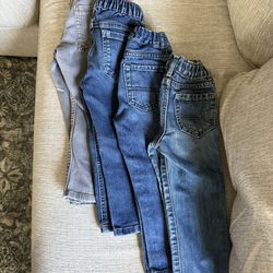 12 pairs of 2T toddler boy pants