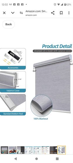 Motorized Blind 39x72