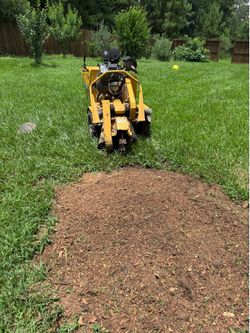 Stump grinding