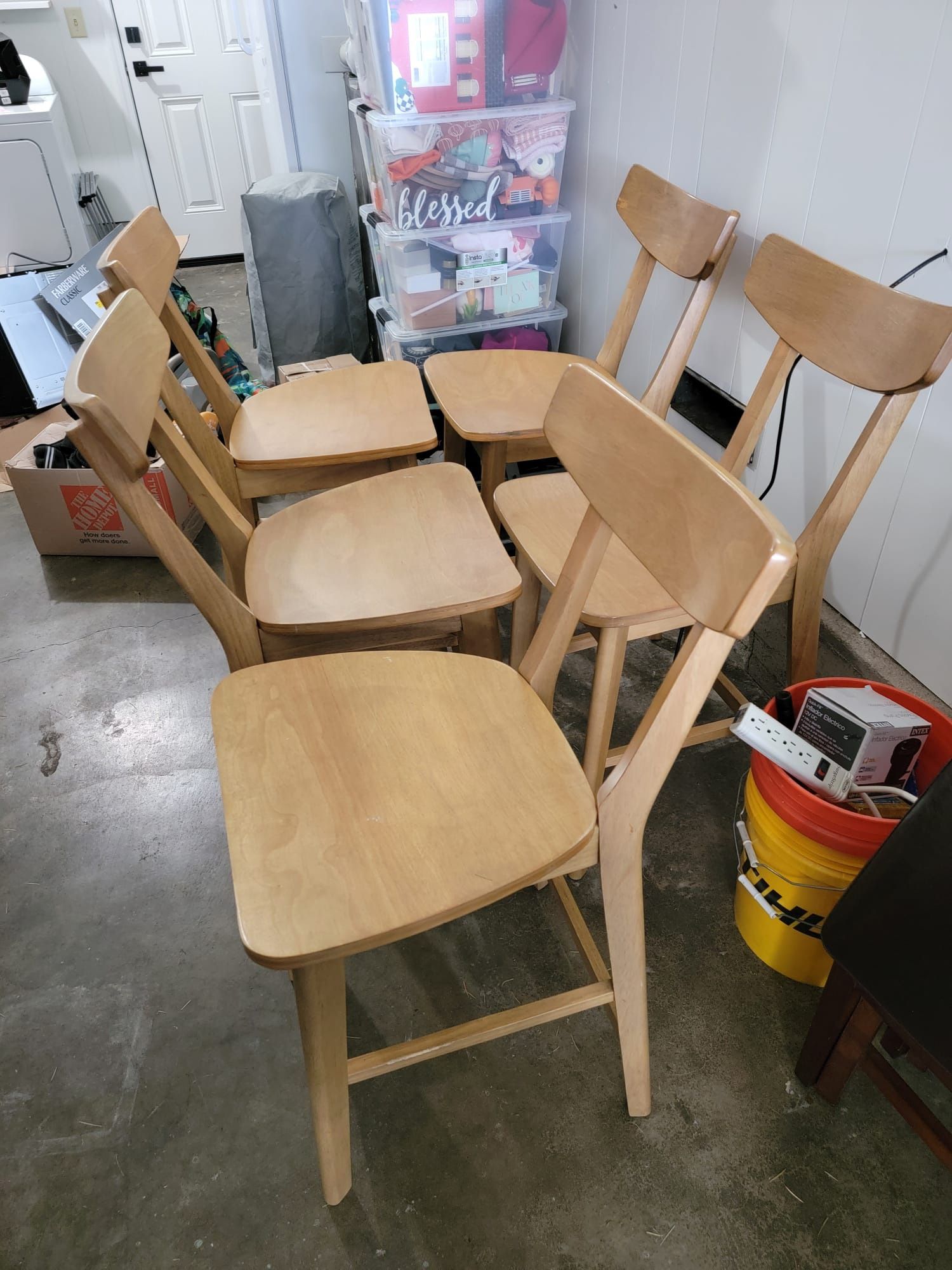 Wooden Bar Stools