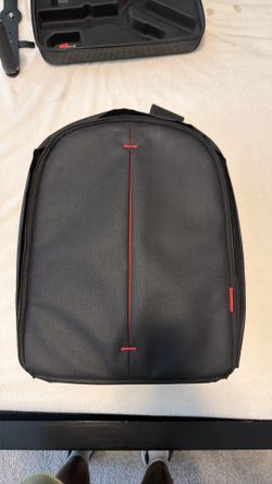 Camera Bag - Black and Red