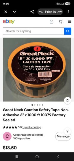 Caution tape 8 rolls