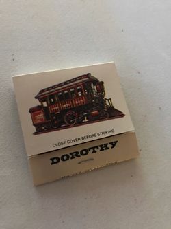 Vintage TRAIN Matches