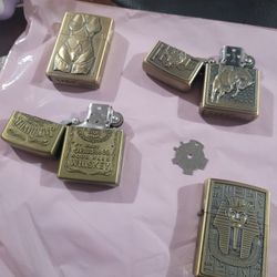 Style Engraved Metal Lighters – Assorted Designs