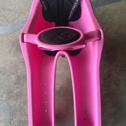 Pink iBert Child / Toddler Bike Seat - All Hardware