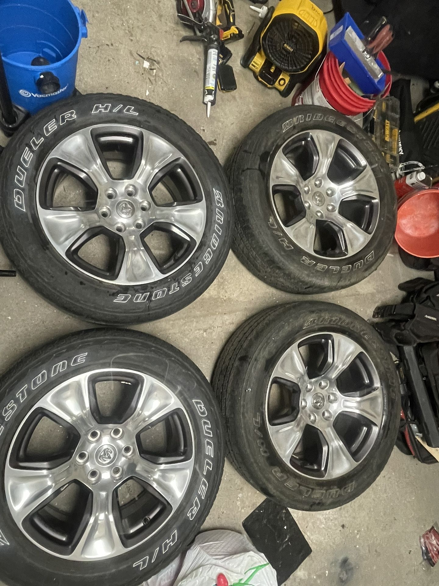 5th Gen Ram 1500 Rims( Also Can Fit 4th Gen With Spacers)