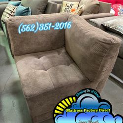 Corner Sofa Couch Light Grey 