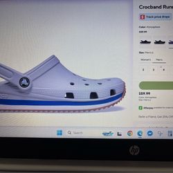 3 New Pairs of Crocs (size 8 women or size 6 men)