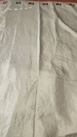 4 Gold Grommet Window Curtain Panel
