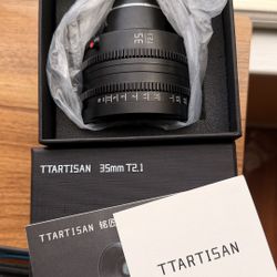 Fuji film cine lens 35mm lens