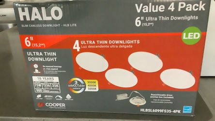 4 Ultra Thin Dow lights