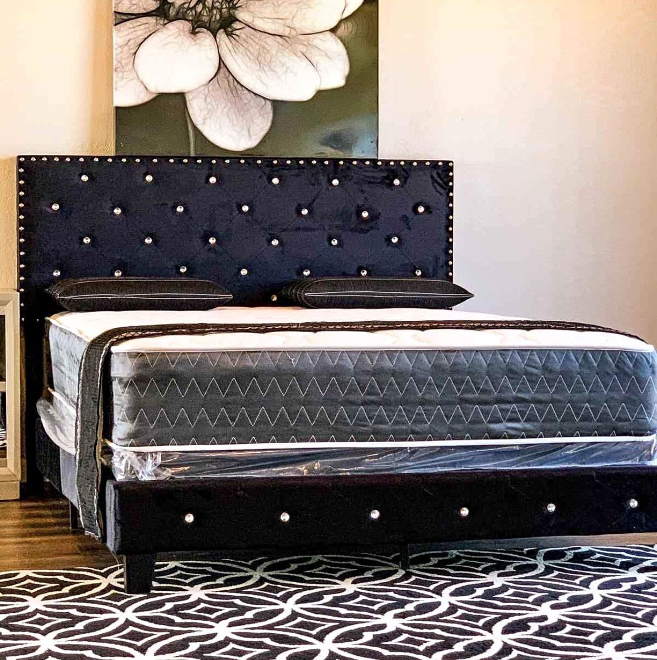 NEW KING QUEEN FULL TWIN SIZE BED WITH MATTRESS AND BOXSPRING INCLUDING FREE DELIVERY- SECTIONAL SOFA BEDROOM FURNITURE AND MORE 