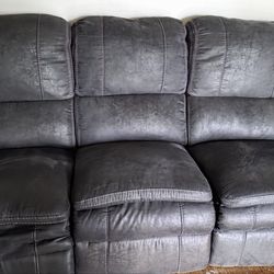 Black couch