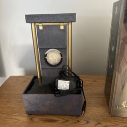 Slate wall LED fountain