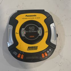 Panasonic SL-SW505 ShockWave portable CD player