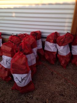 30+lbs of chunked bagged BBQ wood