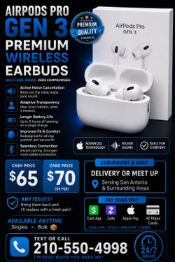 Alrpods pro gen 3