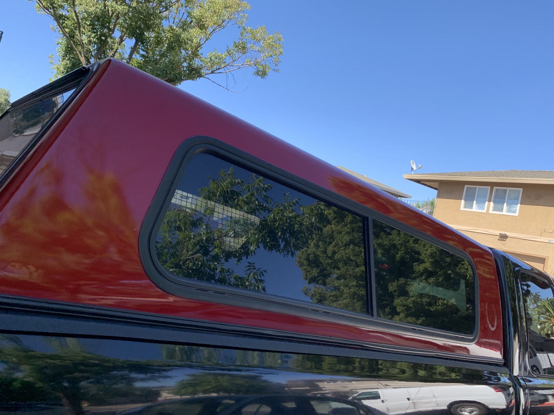 Truck camper shell