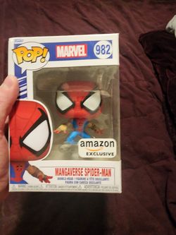 Funko Pop! Marvel 982 Mangavese Spider-Man Amazon Exclusive