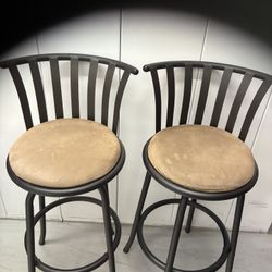 2 Bar Stool  Chairs 