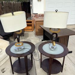 Side Tables Set Furniture Living Room