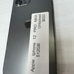 Apple iPhone 12 Pro Max 512gb Unlocked 