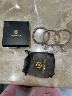 Pandora's Box Charm Bracelet Set of 3