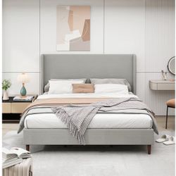 Brand New King Size Bed Frame With A Brand New 12” Pillow Top Mattress Included