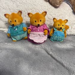 Woodzee Fox Family 