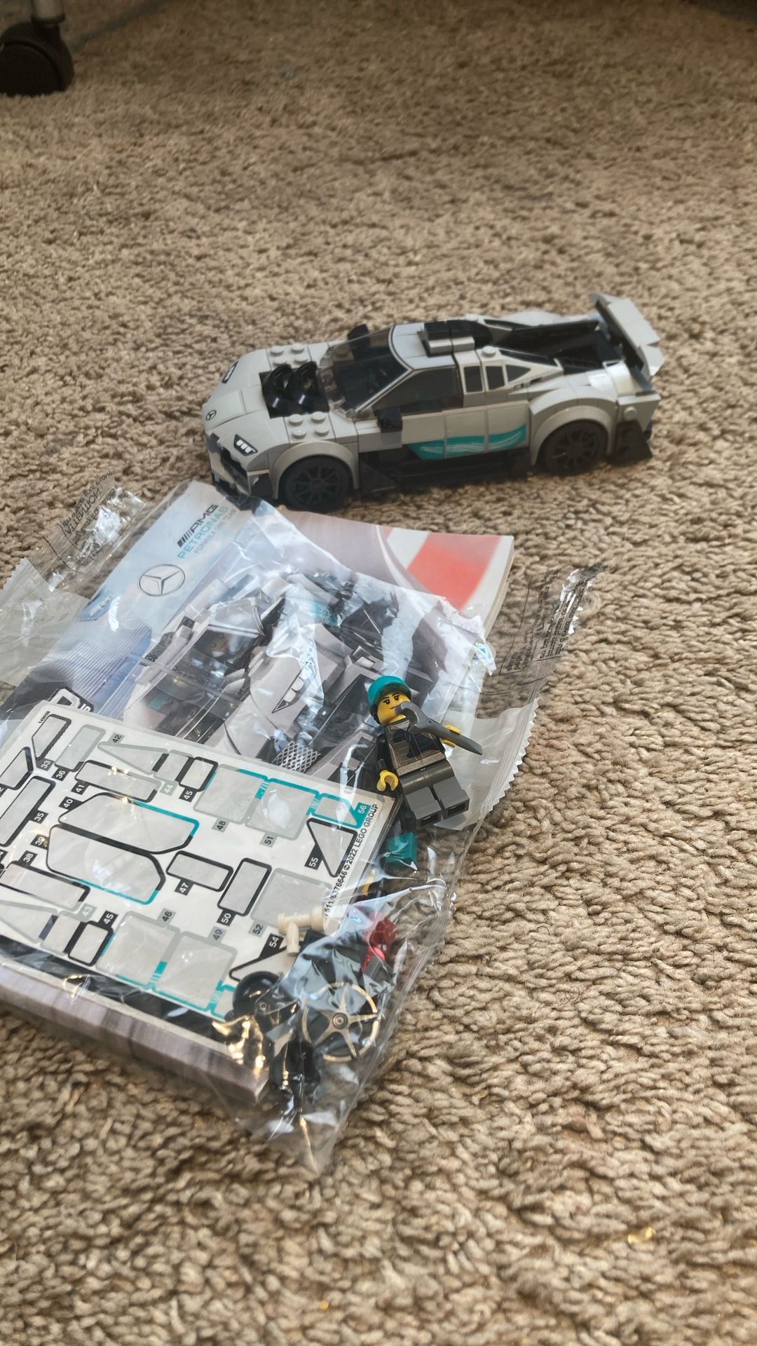 Mercedes Amg Project 1 Lego Set