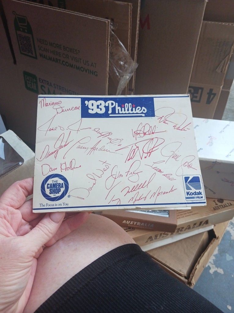 Philly's Autographed Photo
