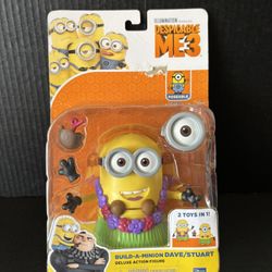 New Despicable Me 3 Deluxe Action Figure Build A Minion