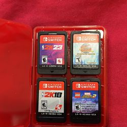 Nintendo Switch Games 4 Games 70$