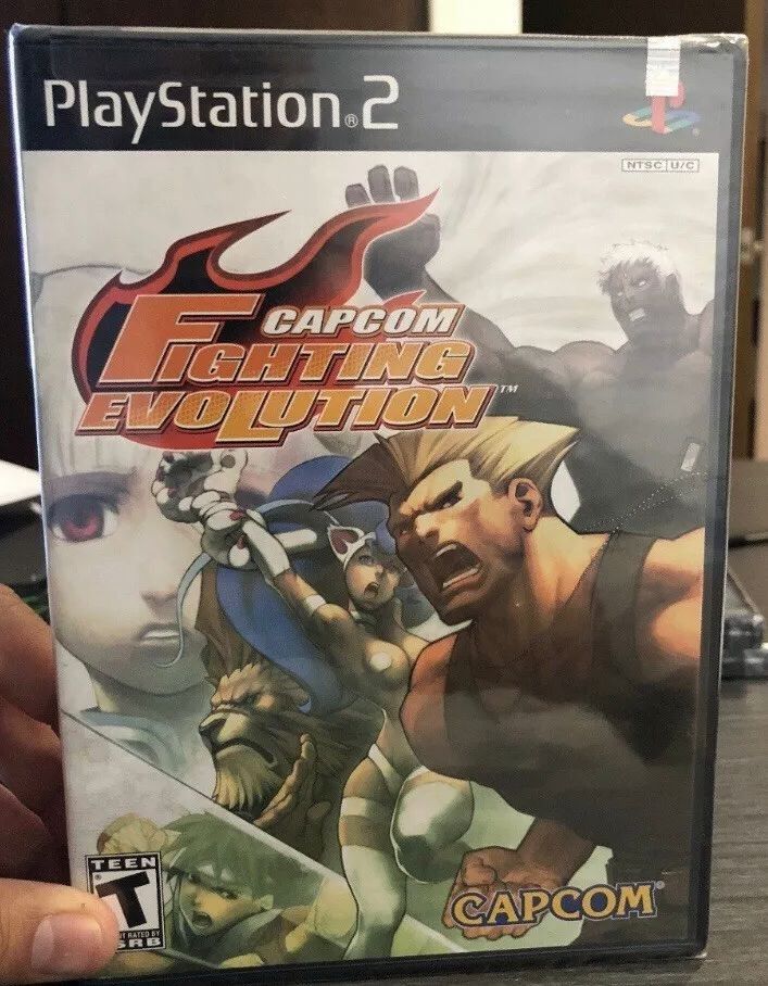 NEW. FACTORY SEALED. Capcom Fighting evolution PS2 GAME
