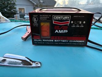 Century 6/2 Amp Dual Range Battery Charger