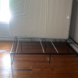 Queen Size Bed with Bed Frame