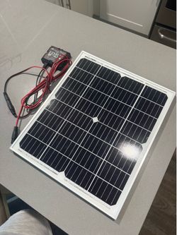 SOLPERK Solar Battery Charger & Maintainer Panel Kit – Waterproof Controller