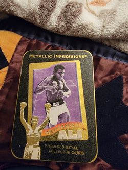 Metallic Impressions Muhammad Ali
