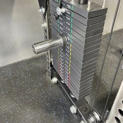 2IN1 Half Rack Functional Trainer Combo | Vesta Fitness