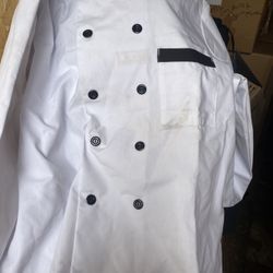 Traje De Cocinero Camisa Y Pantalón Tengo En Diferentes Estilos Y Blancos Y Negro 