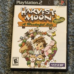 Harvest Moon: A Wonderful Life Special Edition PlayStation 2 PS2 CIB Complete