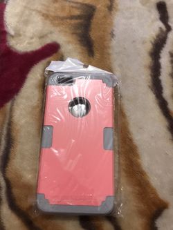 Case pink protector iphone 6 plus