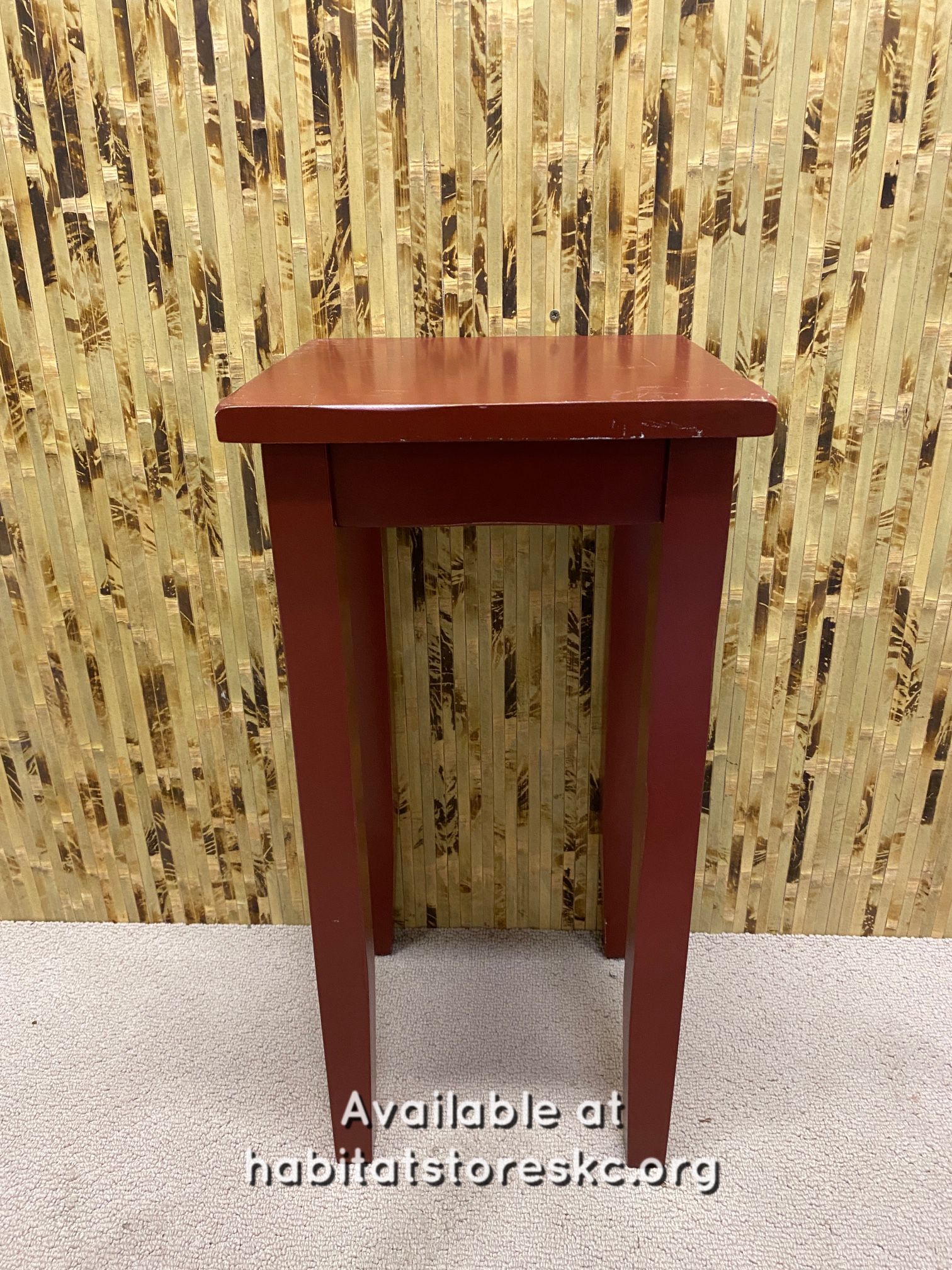 Burnt Umber End Table