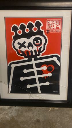 Collectables Pearl Jam concert poster